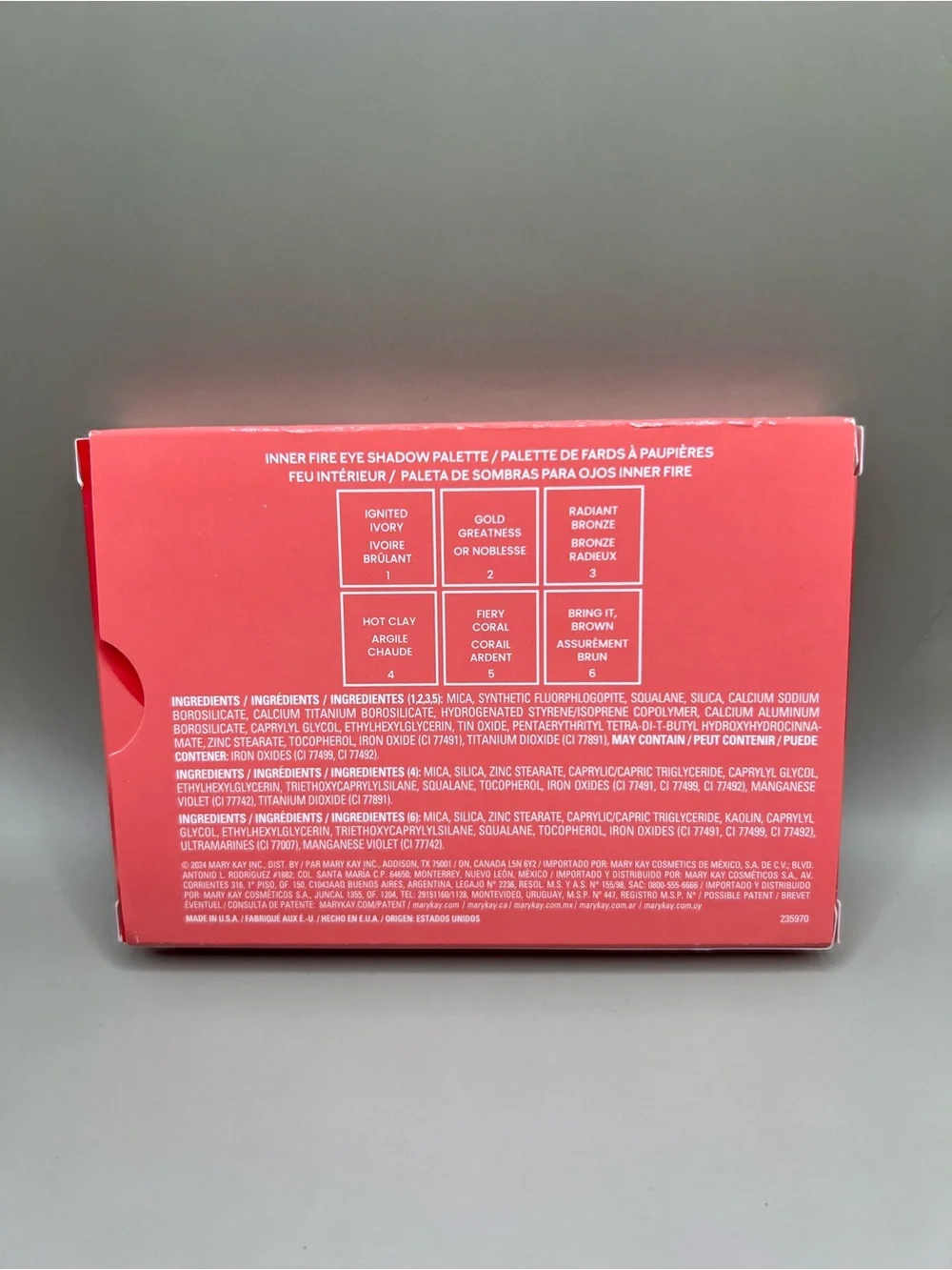 6-Color Eyeshadow Palette